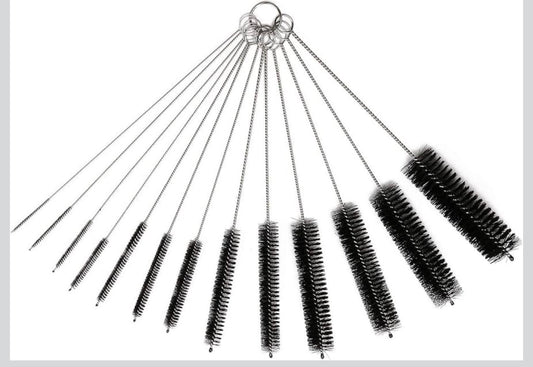 ESCOBILLON DE NAYLON - VARIEDAD DE MEDIDAS - JUEGO DE 13 UNIDADES