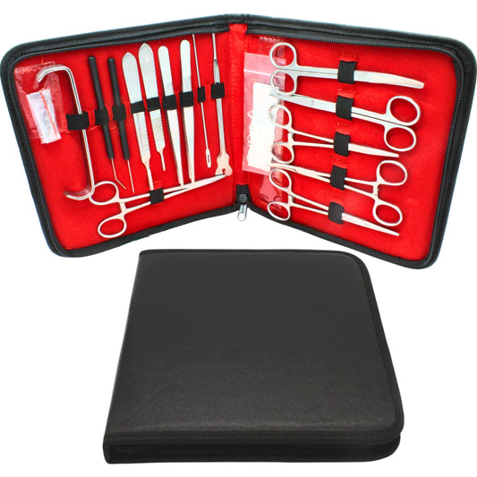 Estuche de disección con 20 pza