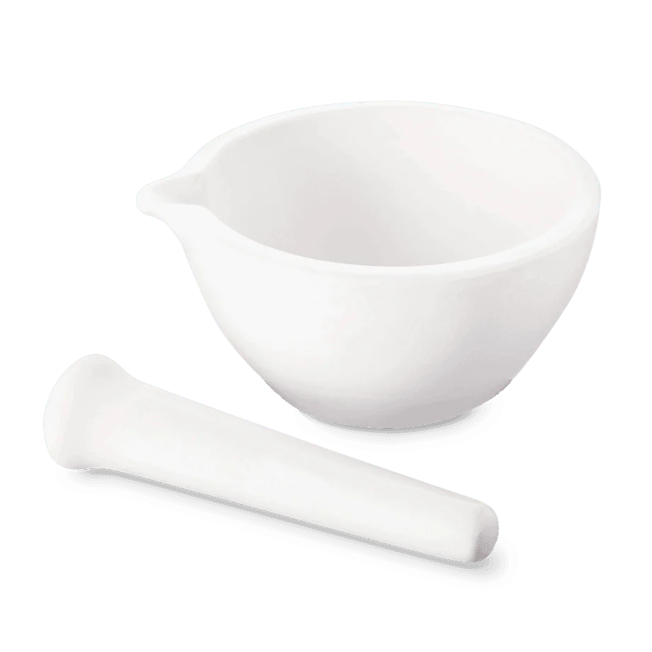 MORTERO DE PORCELANA GLASSCO 529.303 CON MANO - 150 ML