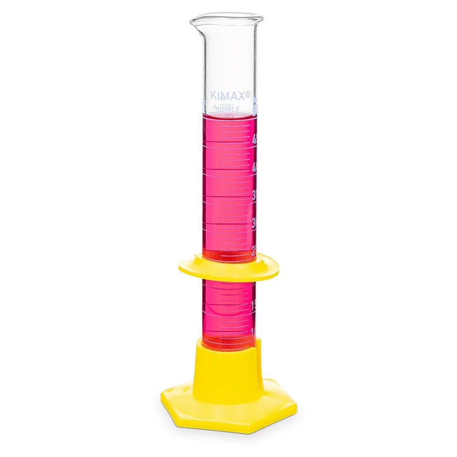 PROBETA TD BASE DE PLASTICO 100 ML KIMAX CALIBRADA